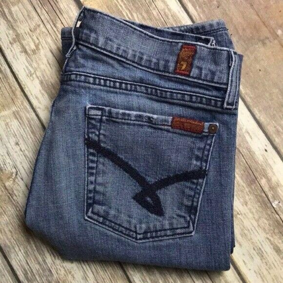 7 For All Mankind Denim - 7 For All Mankind Jeans Boot 27 x 33